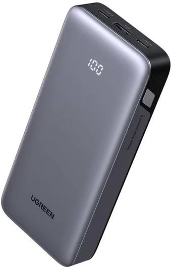 Батарея мобільна UGREEN 20000mAh 30W PD/QC (PB532) Gray (55989B)
